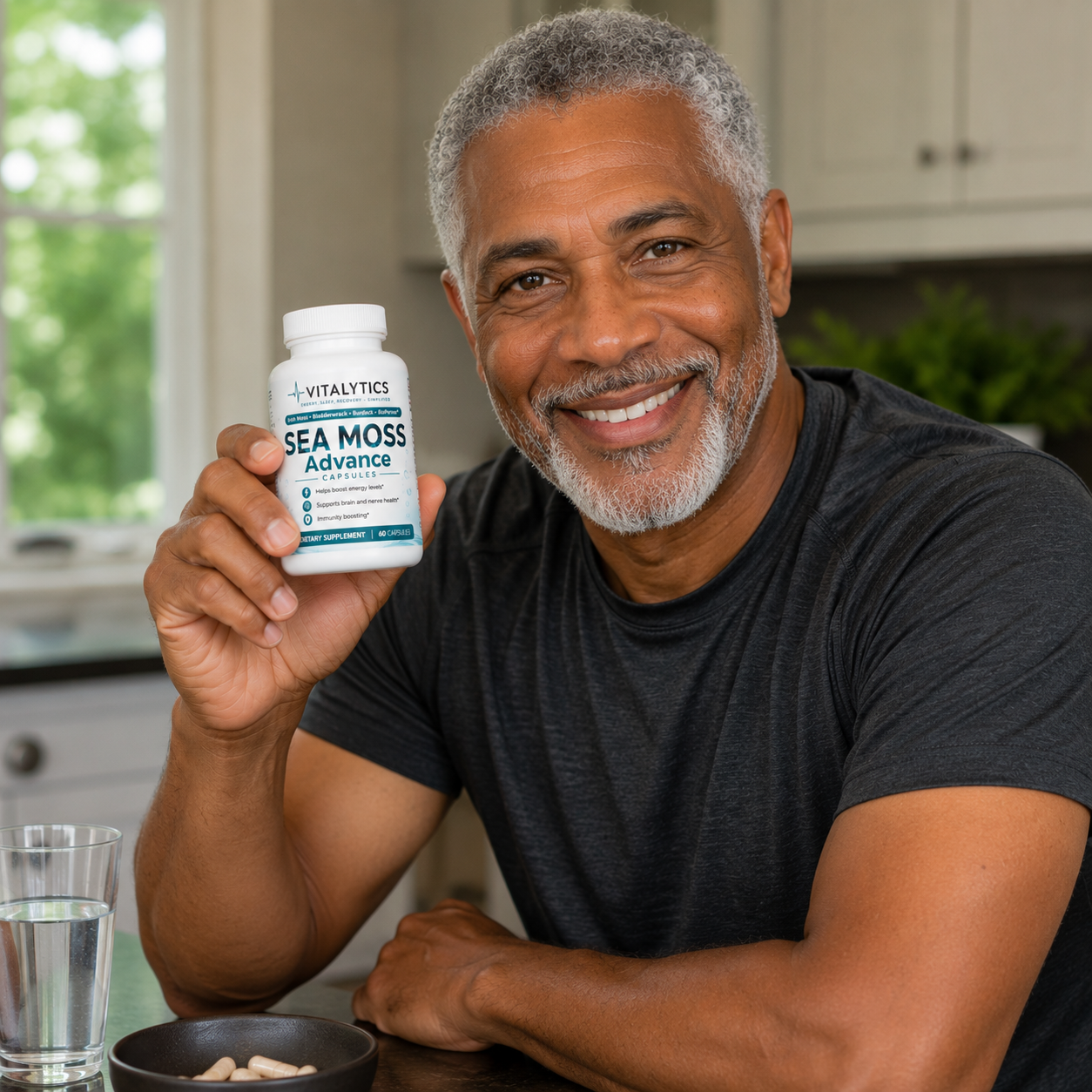 Customer using Sea Moss Advance