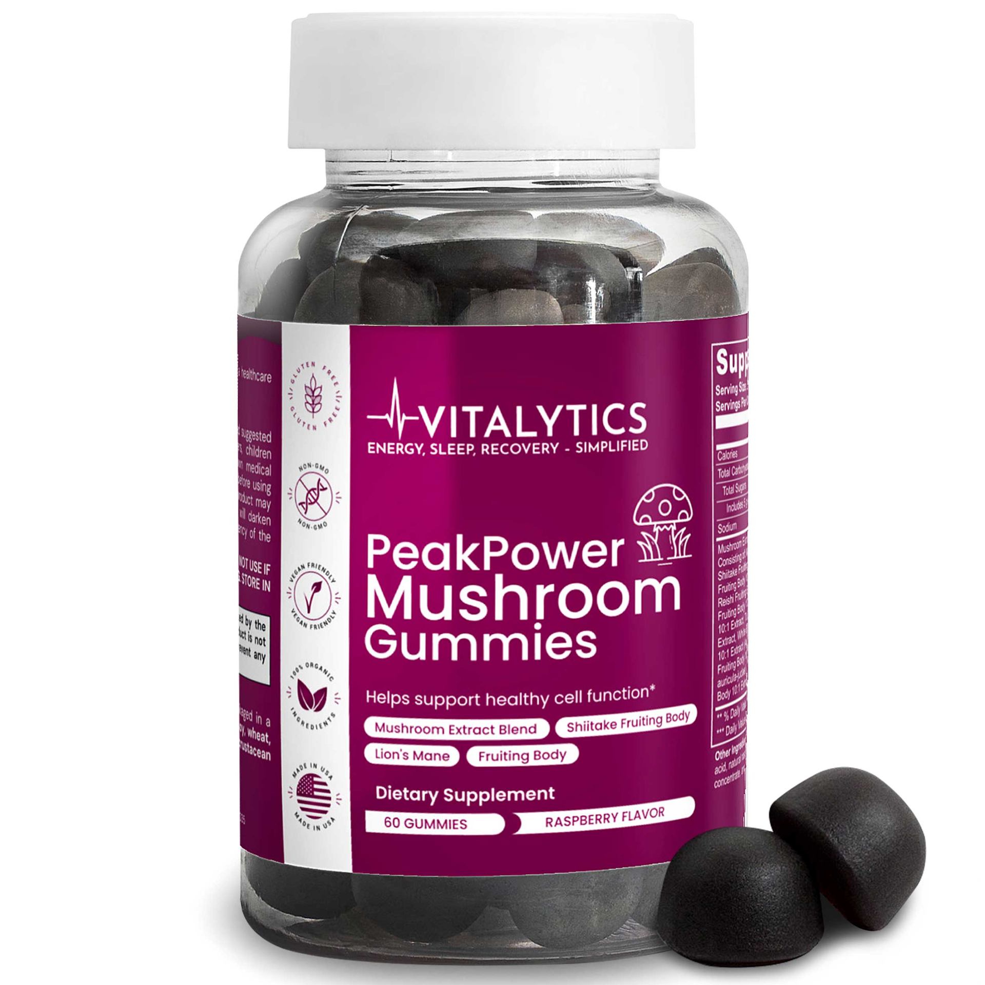 PeakPower Mushroom Gummies