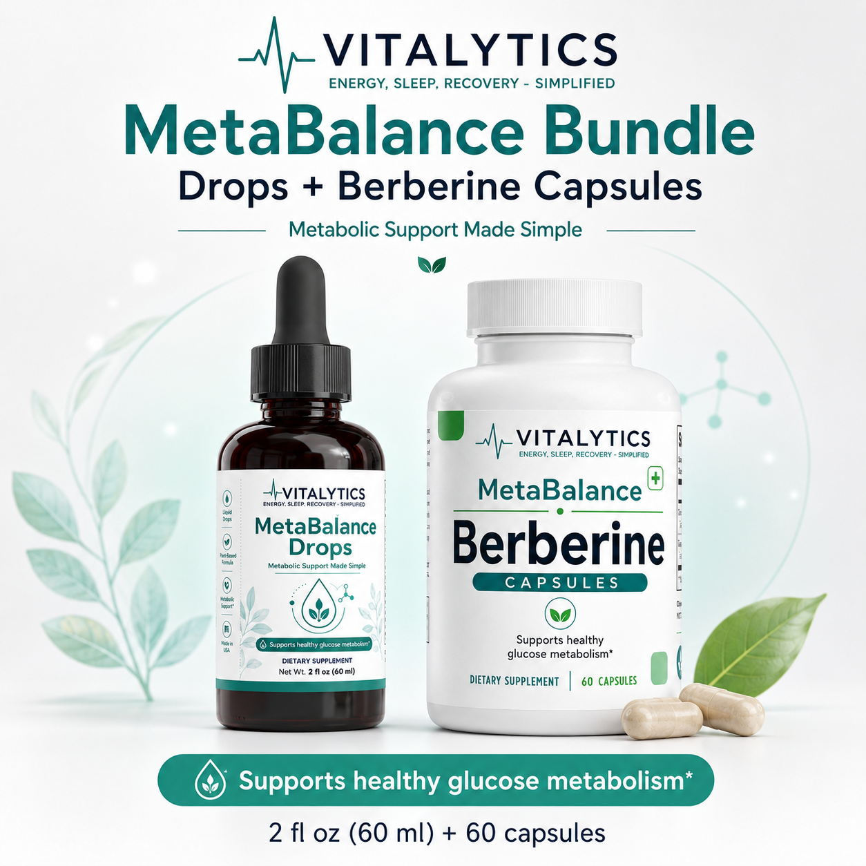 Vitalytics MetaBalance Glucose Support Bundle
